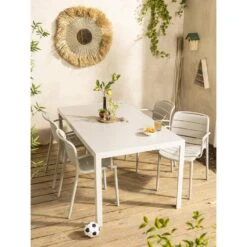 Stapelstoel Nice - Kunststof/zand -Leenbakker Winkel sf 50101146