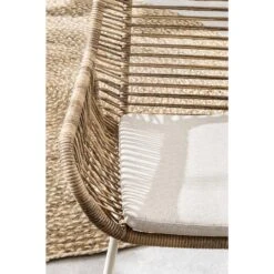 Loungestoel Grand - Wicker Naturel - 78x73x71 Cm -Leenbakker Winkel sf 50105269 1010