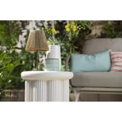 Tuinbijzettafel Parga - Zand - 45xØ40 Cm -Leenbakker Winkel sf 50155603 03