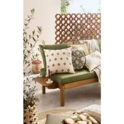 Tuinbank Orleàns Brest - Naturel/donkergroen - 61x157x61 Cm -Leenbakker Winkel sf 50203060 9050 1