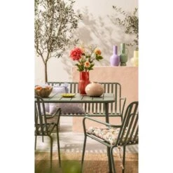 Tuinbank Vence - Metaal Lichtgroen - 81x114x62 Cm 16 Tuinbank Vence - Metaal Lichtgroen - 81x114x62 Cm -Leenbakker Winkel sf 50205024 9070